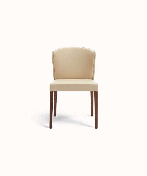 Natural Dining Chair with Natural Grain