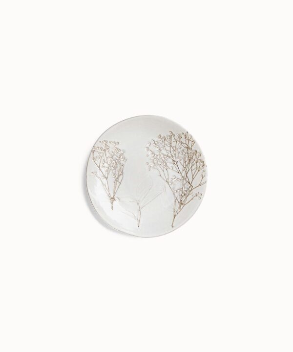 Refined Salad Plate with Shelf