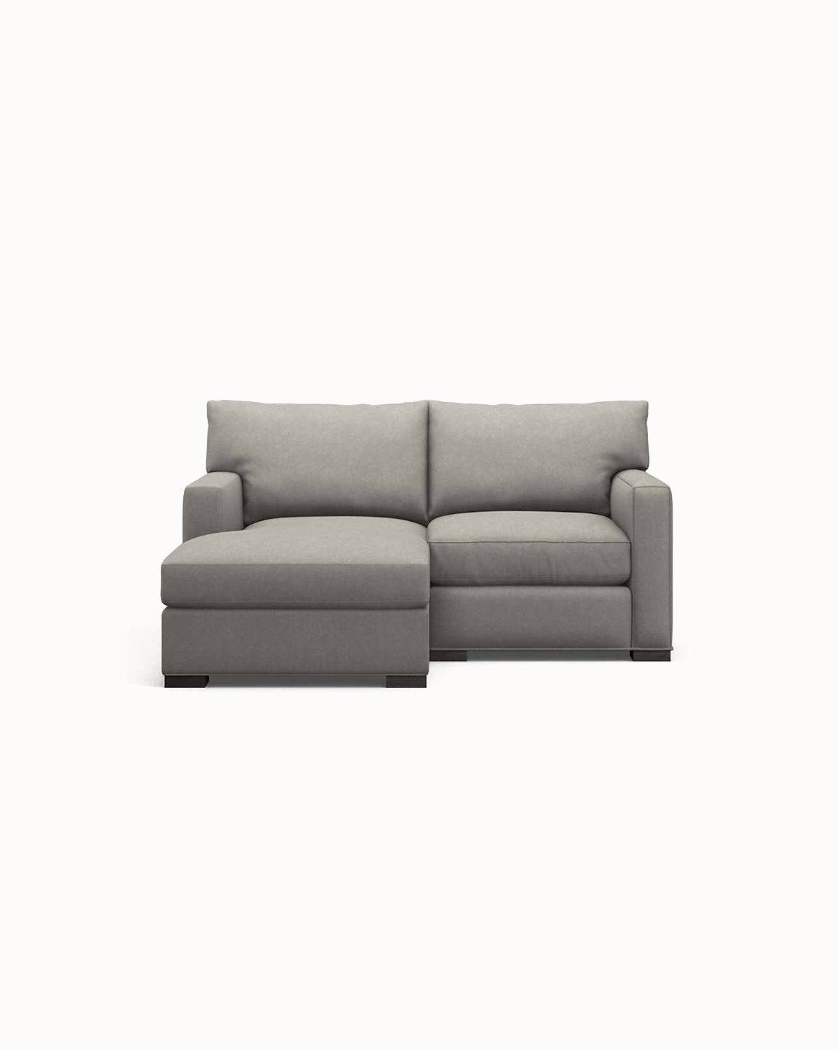 Elegant Storage Chaise with Textured Finish