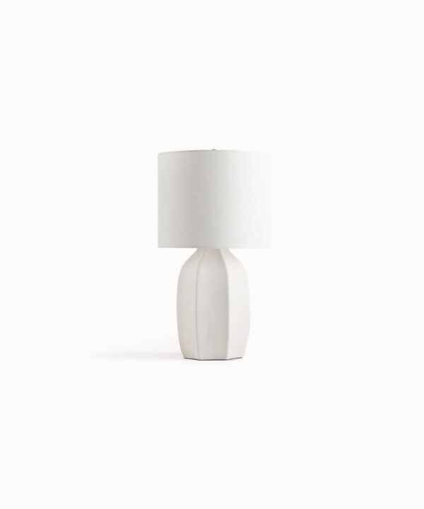 Scandinavian Table Lamp with Rounded Corners