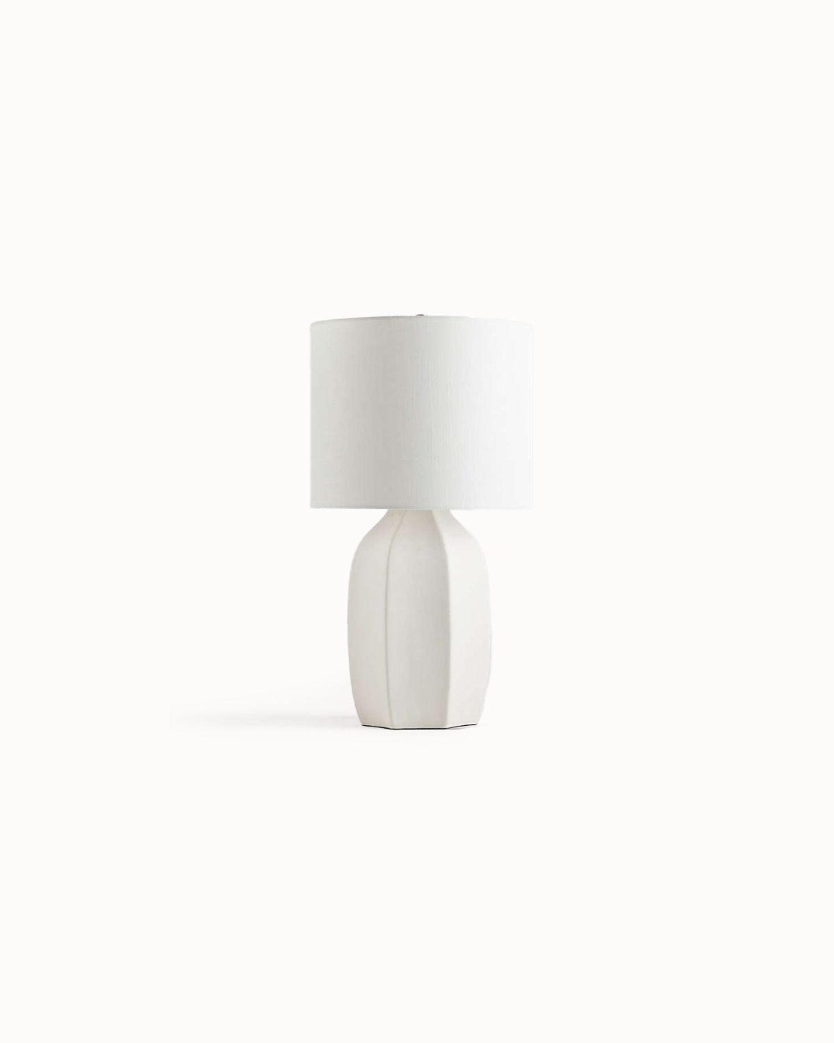 Scandinavian Table Lamp with Rounded Corners