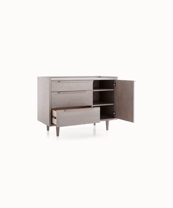 Scandinavian Drawer Chest with Shelf