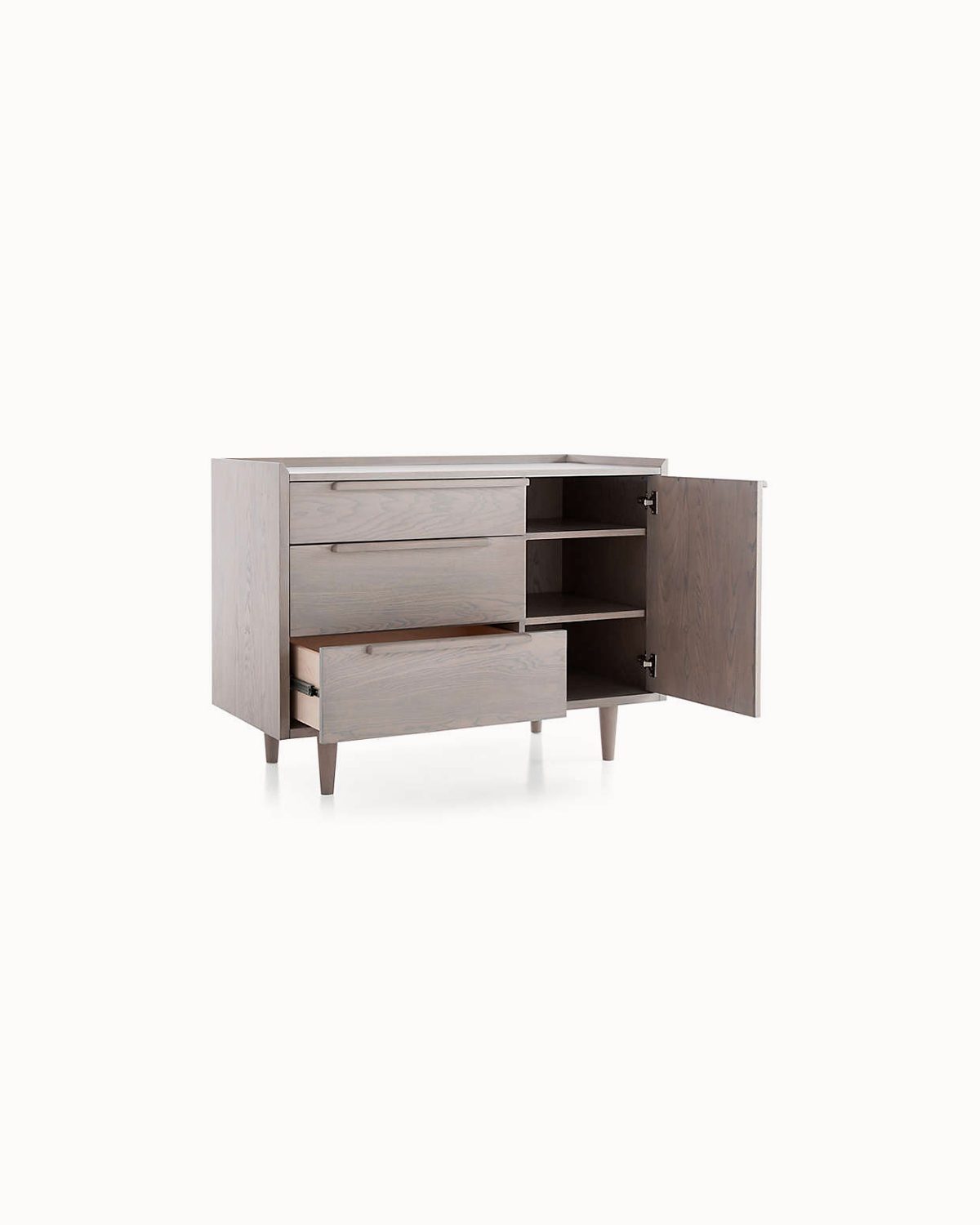 Scandinavian Drawer Chest with Shelf