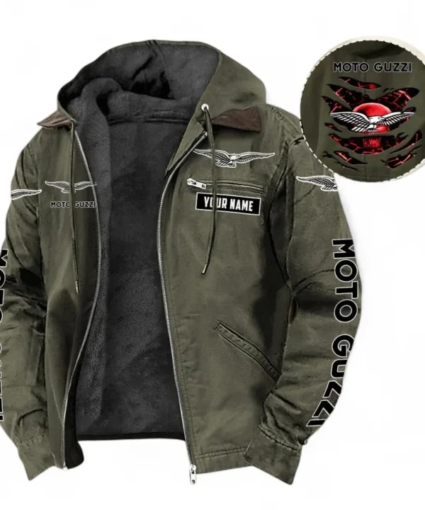 Adventure Motorcycle Hooded And Flannel Hoodie, Rugged Casual Hoodie For Motor Lovers CAR391 - Green