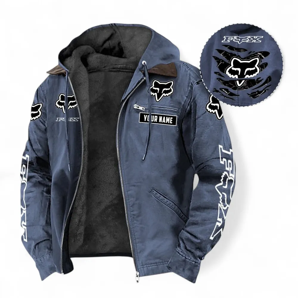 Adventure Riding Kit Hooded And Flannel Hoodie, Comfortable Street Hoodie For Car Lovers CAR391 - Navy Blue
