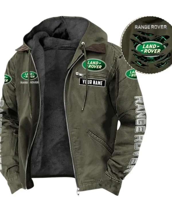 Adventure SUV Company Hooded And Flannel Hoodie, Urban Style & Relaxed Fit Hoodie For Car Lovers CAR391 - Green