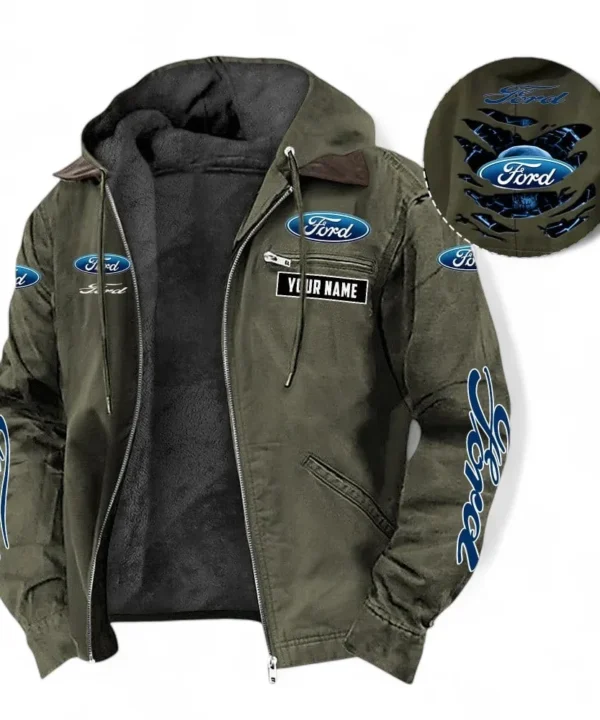 American Classic Hooded And Flannel Hoodie, Streetwear Casual Outfit For Car Lovers CAR391 - Green