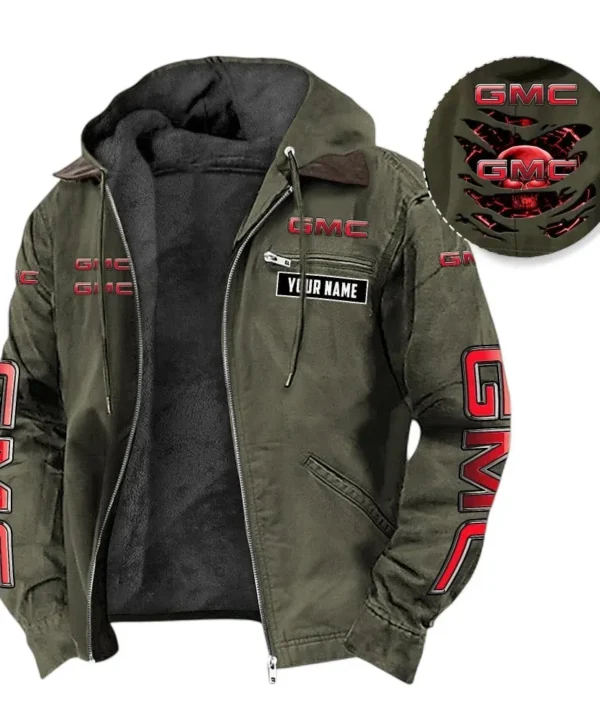 American Truck Hooded And Flannel Hoodie, Rugged Casual Hoodie For Car Lovers CAR391 - Green