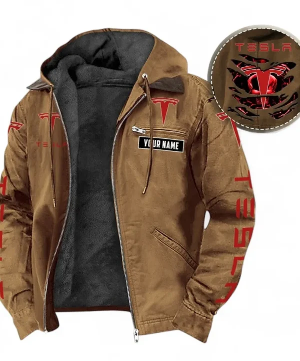 Autonomous Vehicle Hooded And Flannel Hoodie, Lightweight Streetwear Hoodie For Car Lovers CAR391 - Camel