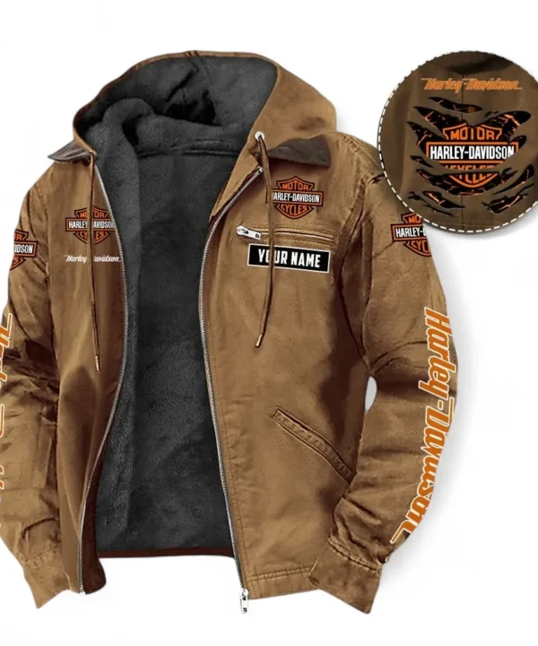 Biker Icon Hooded And Flannel Hoodie, Exclusive Logo Hoodie For Car Lovers CAR391 - Camel