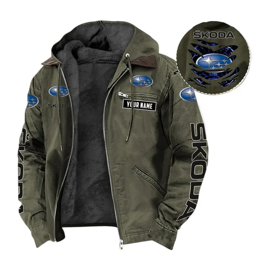 Boxer Engine Car Hooded And Flannel Hoodie, Rugged Casual Hoodie For Car Lovers CAR391 - Green