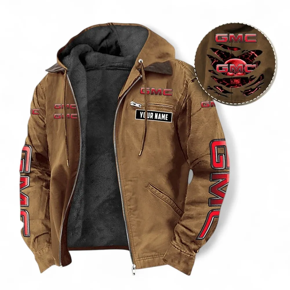 Cargo Vehicle Hooded And Flannel Hoodie, Exclusive Logo Hoodie For Car Lovers CAR391 - Camel