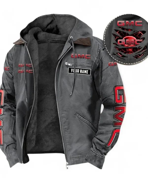 Commercial Vehicle Hooded And Flannel Hoodie, Comfortable Daily Wear For Car Lovers CAR391 - Gray