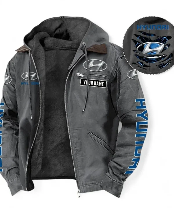 Crossover Hooded And Flannel Hoodie, Sporty & Casual  Hoodie For Car Lovers CAR391 - Gray