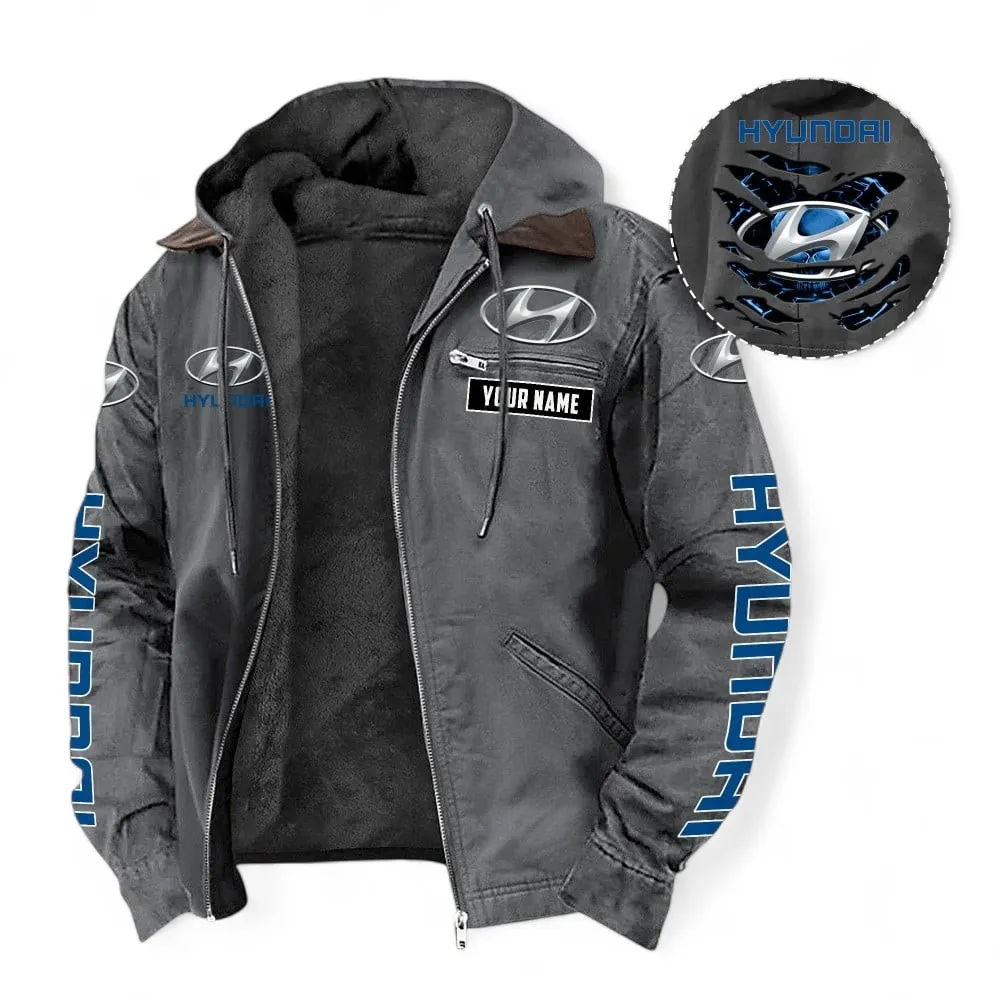 Crossover Hooded And Flannel Hoodie, Sporty & Casual  Hoodie For Car Lovers CAR391 - Gray