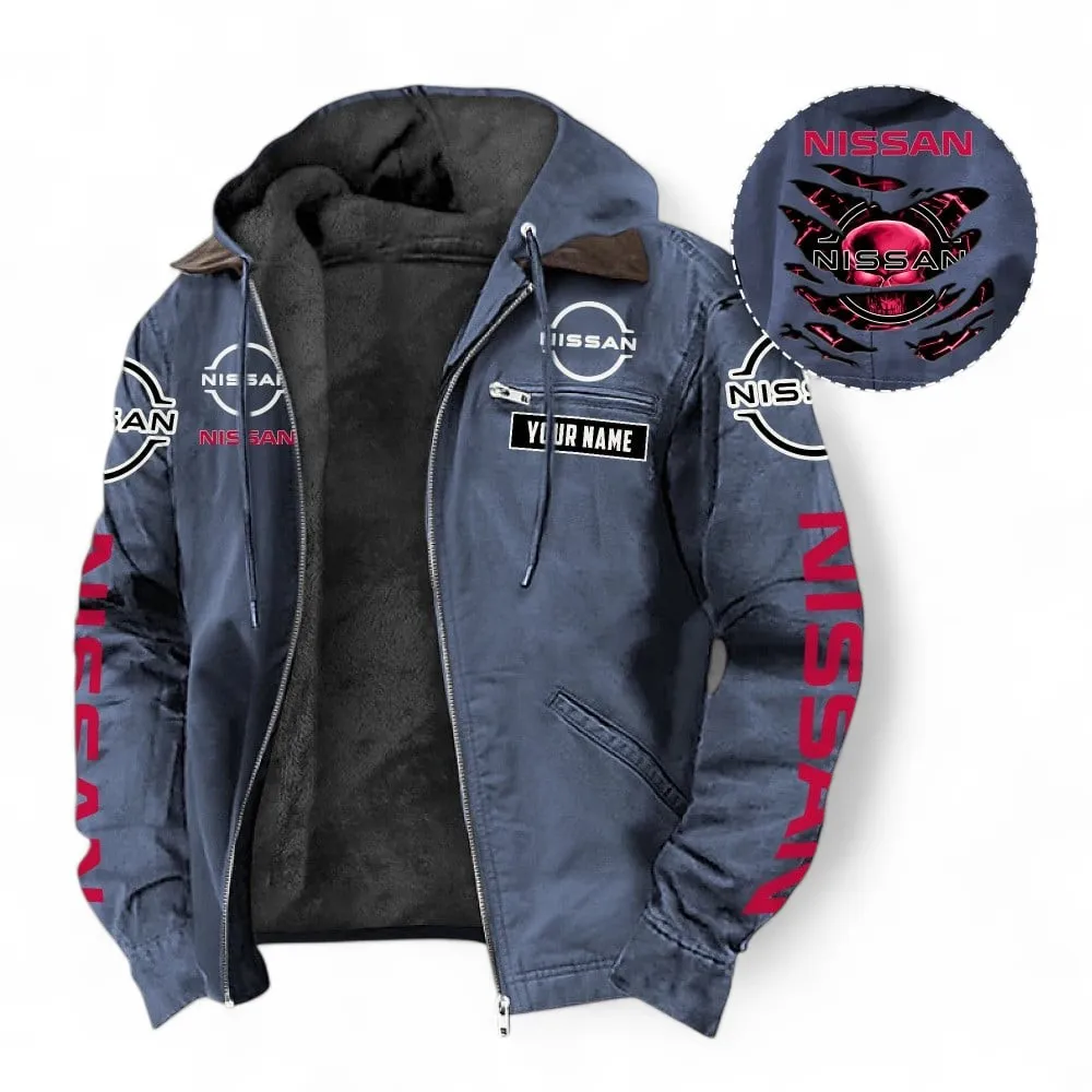 Crossover SUV Hooded And Flannel Hoodie, Rugged & Sporty Hoodie For Car Lovers CAR391 - Navy Blue