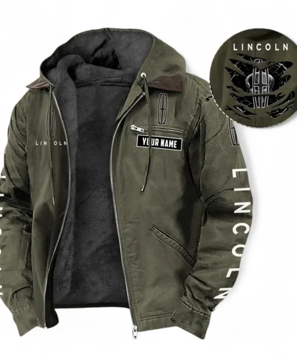 Executive Car Hooded And Flannel Hoodie, Exclusive Logo Hoodie For Car Lovers CAR391 - Green