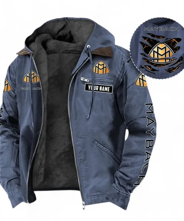 Executive Limousine Hooded And Flannel Hoodie, Classic Comfortable Hoodie For Car Lovers CAR391 - Navy Blue