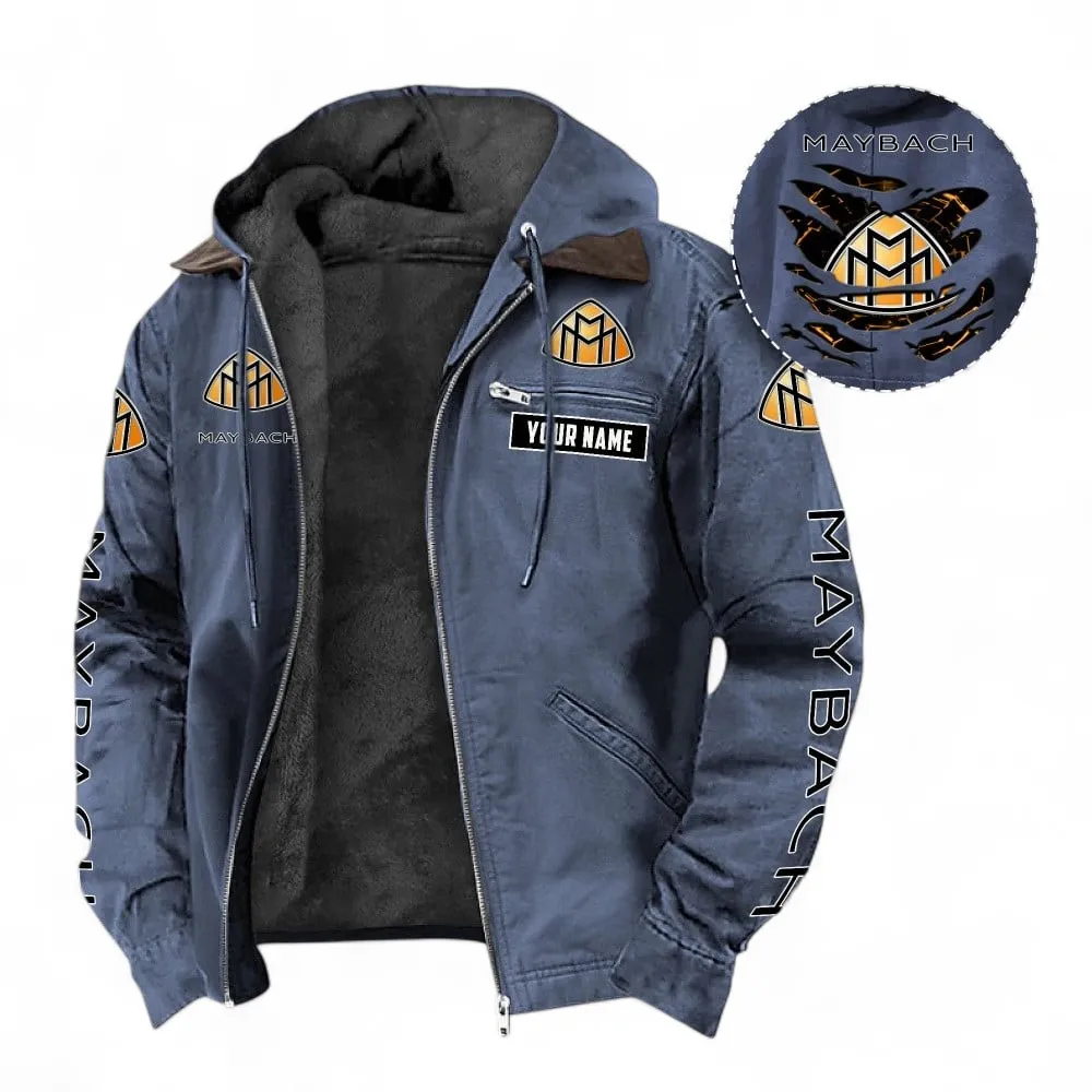 Executive Limousine Hooded And Flannel Hoodie, Classic Comfortable Hoodie For Car Lovers CAR391 - Navy Blue