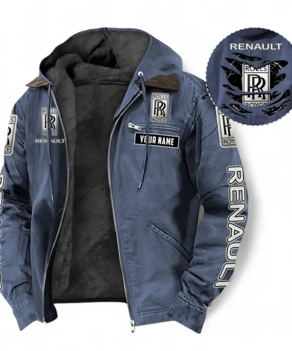 Exotic Luxury Ride Hooded And Flannel Hoodie, Sporty Urban Hoodie Style For Car Lovers CAR391 - Navy Blue