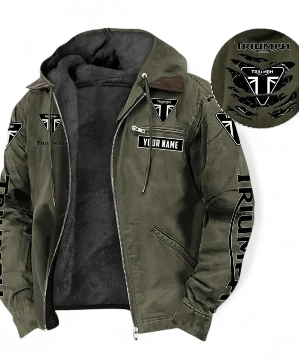 Freedom Rider Hooded And Flannel Hoodie, Sporty Urban Look Hoodie For Motor Lovers CAR391 - Green
