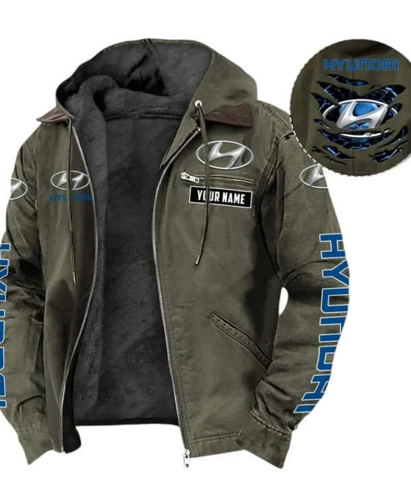 Hatchback Hooded And Flannel Hoodie, Urban Style & Relaxed Fit Hoodie For Car Lovers CAR391 - Green