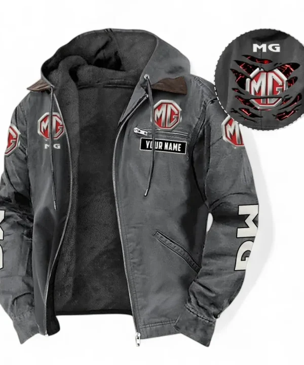 Heritage Vehicle Hooded And Flannel Hoodie, Everyday Comfortable Hoodie For Car Lovers CAR391 - Gray