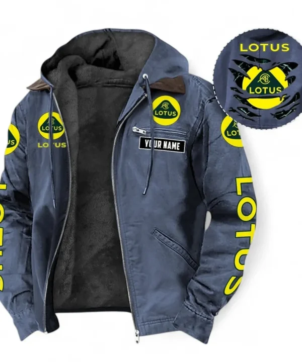 Lightweight Roadster Hooded And Flannel Hoodie, Classic Comfortable Hoodie For Car Lovers CAR391 - Navy Blue