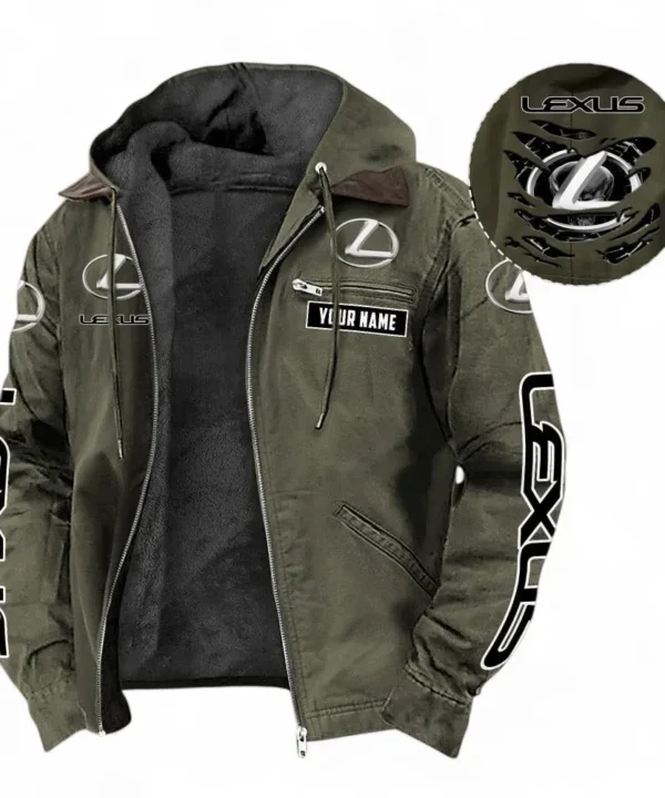 Luxury SUV Hooded And Flannel Hoodie, Urban Casual Comfort Hoodie For Car Lovers CAR391 - Green