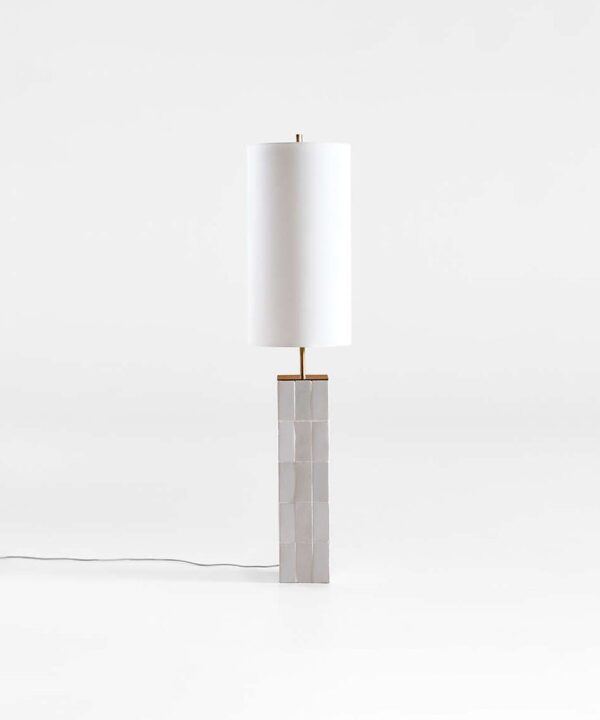 Premium Floor Lamp with Solid Wood Frame