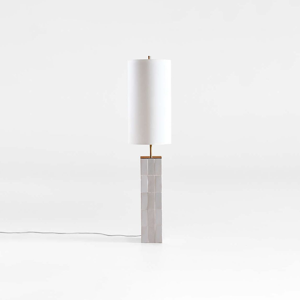 Premium Floor Lamp with Solid Wood Frame