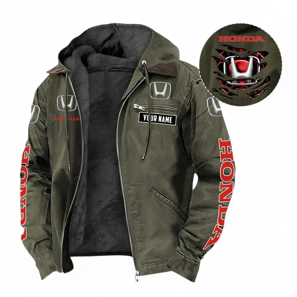 Mid-Size Vehicle Hooded And Flannel Hoodie, Casual Street-Ready Hoodie For Car Lovers CAR391 - Green