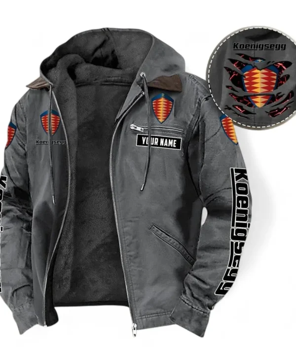 Million-Dollar Car Hooded And Flannel Hoodie, Comfortable Daily Wear For Car Lovers CAR391 - Gray