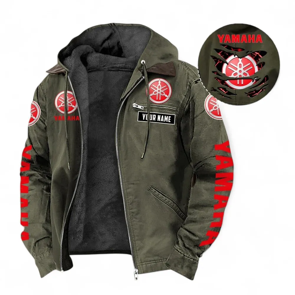 Motorcycle Hooded And Flannel Hoodie, Urban Casual Comfort Hoodie For Motor Lovers CAR391 - Green