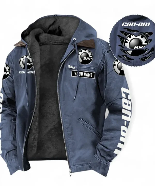 Off-Road Adventure Bike Hooded And Flannel Hoodie, Comfortable Street Hoodie For Car Lovers CAR391 - Navy Blue