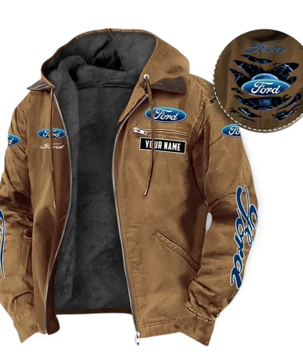 Pickup Legend Hooded And Flannel Hoodie, Rugged Casual Fit Hoodie For Car Lovers CAR391 - Camel