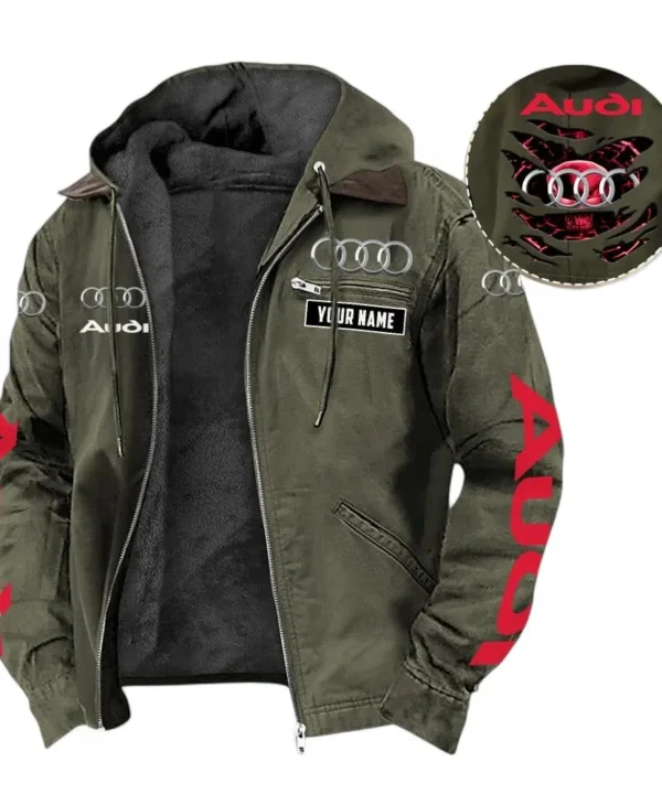 Premium Vehicle Hooded And Flannel Hoodie, Casual Street-Ready Hoodie For Car Lovers CAR391 - Green