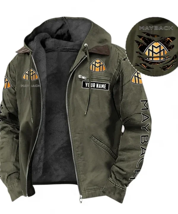 Prestige Sedan Hooded And Flannel Hoodie, Sporty Urban Look Hoodie For Car Lovers CAR391 - Green