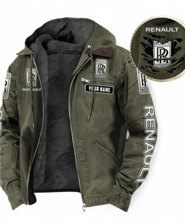 Prestige Sedan Hooded And Flannel Hoodie, Streetwear Casual Outfit For Car Lovers CAR391 - Green