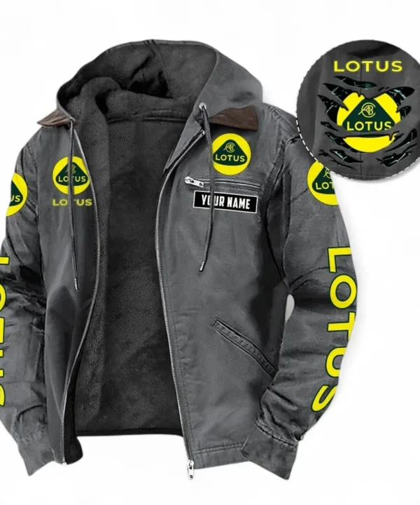 Sports Car Hooded And Flannel Hoodie, Streetwear Outfit For Car Lovers CAR391 - Gray