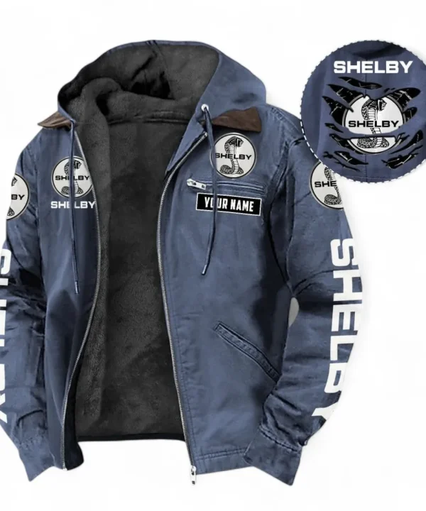 Street Racer Vehicle Hooded And Flannel Hoodie, Sporty Urban Hoodie Style For Car Lovers CAR391 - Navy Blue