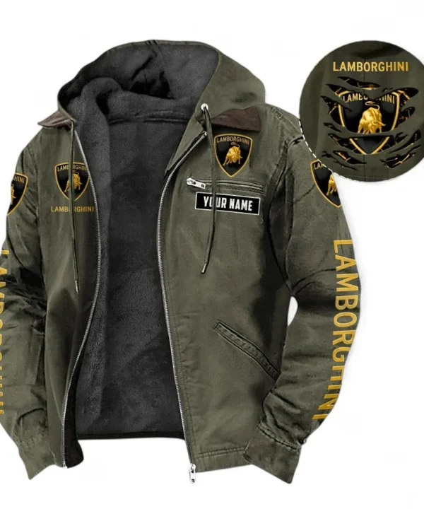 Supercar Hooded And Flannel Hoodie, Exclusive Logo Hoodie For Car Lovers CAR391 - Green