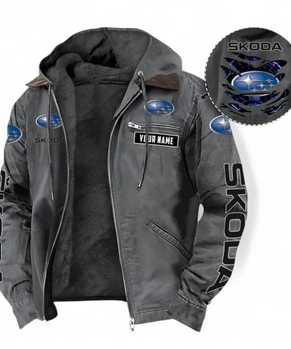 Touring Sedan Hooded And Flannel Hoodie, Sporty Everyday Wear Hoodie For Car Lovers CAR391 - Gray