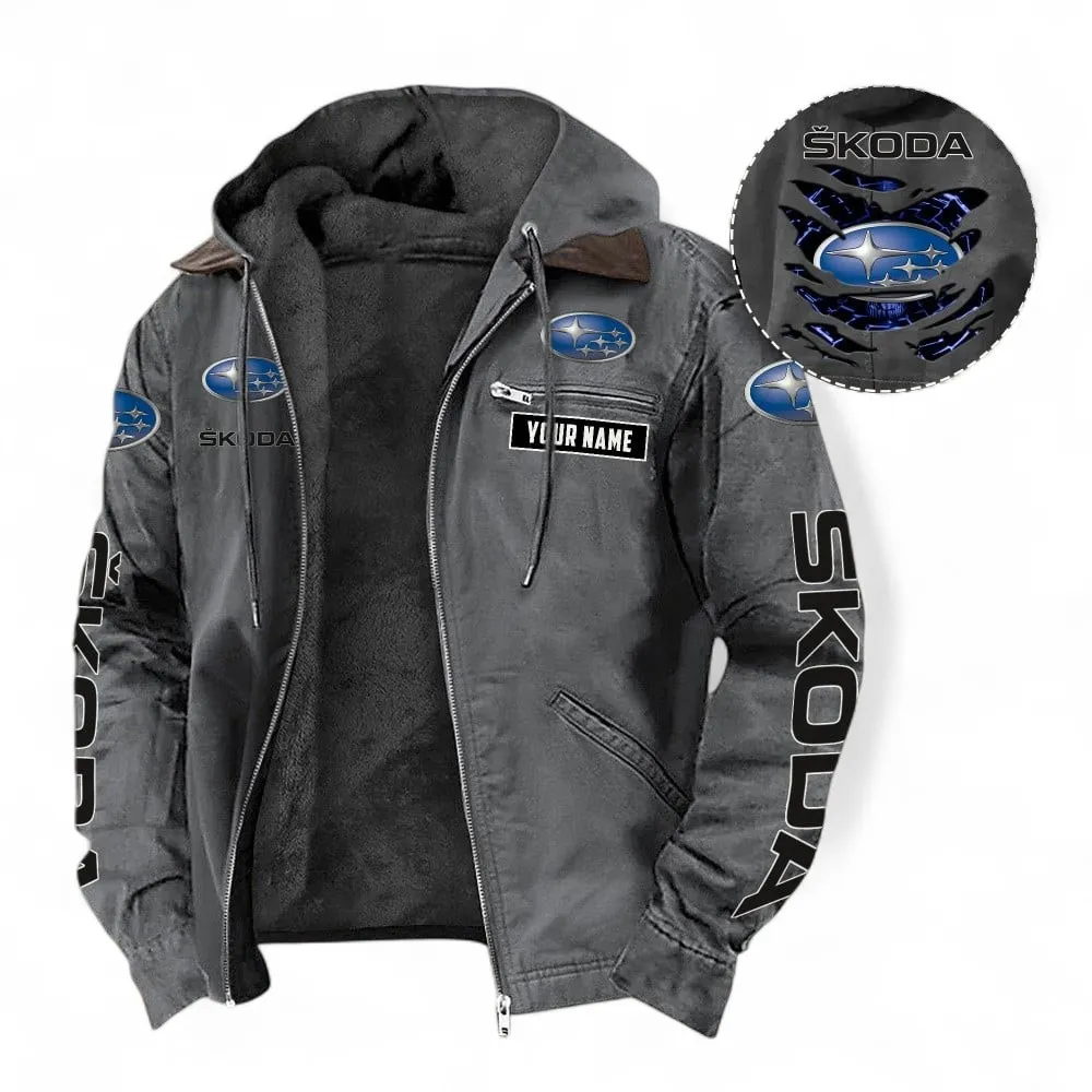Touring Sedan Hooded And Flannel Hoodie, Sporty Everyday Wear Hoodie For Car Lovers CAR391 - Gray