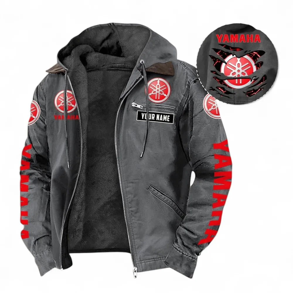 Two-Wheeler Hooded And Flannel Hoodie, Sporty & Street-Ready Hoodie For Car Lovers CAR391 - Gray