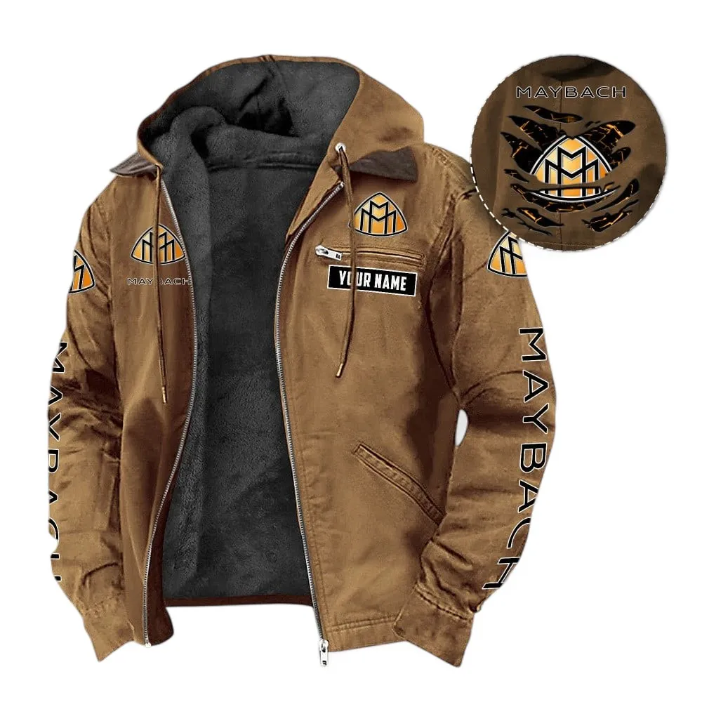 Ultra-Luxury Car Hooded And Flannel Hoodie, Casual Fit Hoodie For Car Lovers CAR391 - Camel