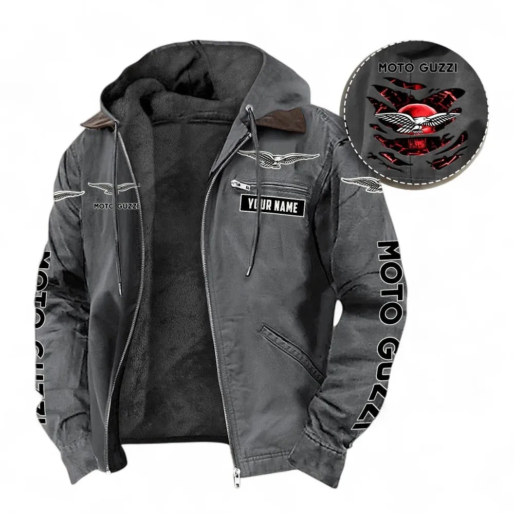 Vintage Cruiser Hooded And Flannel Hoodie, Comfortable Daily Wear For Car Lovers CAR391 - Gray