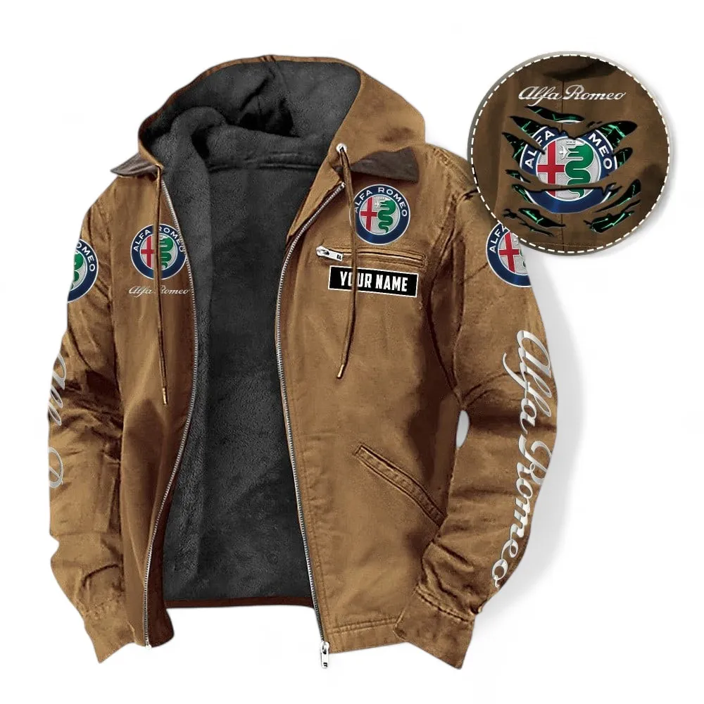 Vintage Ride Hooded And Flannel Hoodie, Casual Fit Hoodie For Car Lovers CAR391 - Camel
